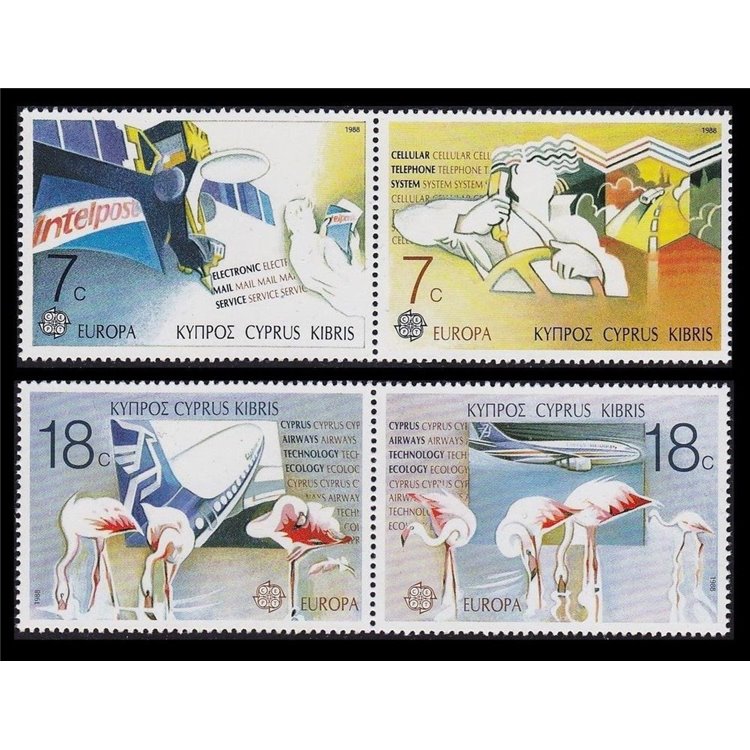 CIPRO 1988 Europa 4v MNH**