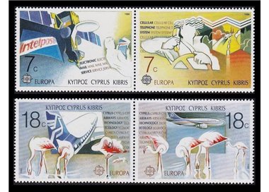 CYPRUS 1988 Europe 4v MNH**
