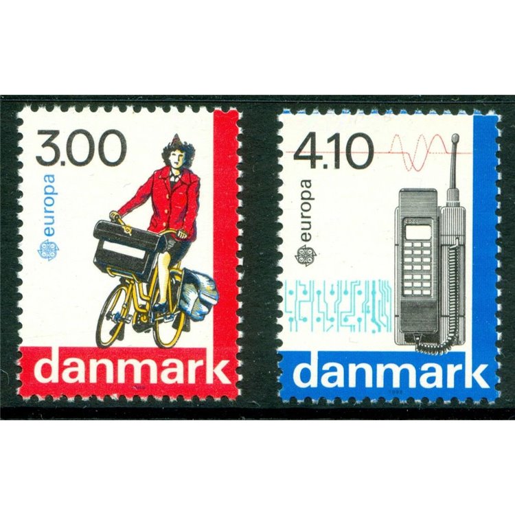 DENMARK 1988 Europe 2v MNH**