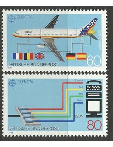 GERMANIA BRD 1988 Europa 2v MNH**