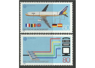 GERMANY BRD 1988 Europe 2v MNH**