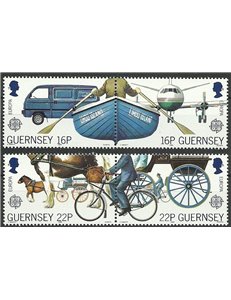 GUERNSEY 1988 Europa 4v MNH**