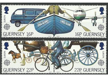 GUERNSEY 1988 Europe 4v MNH**