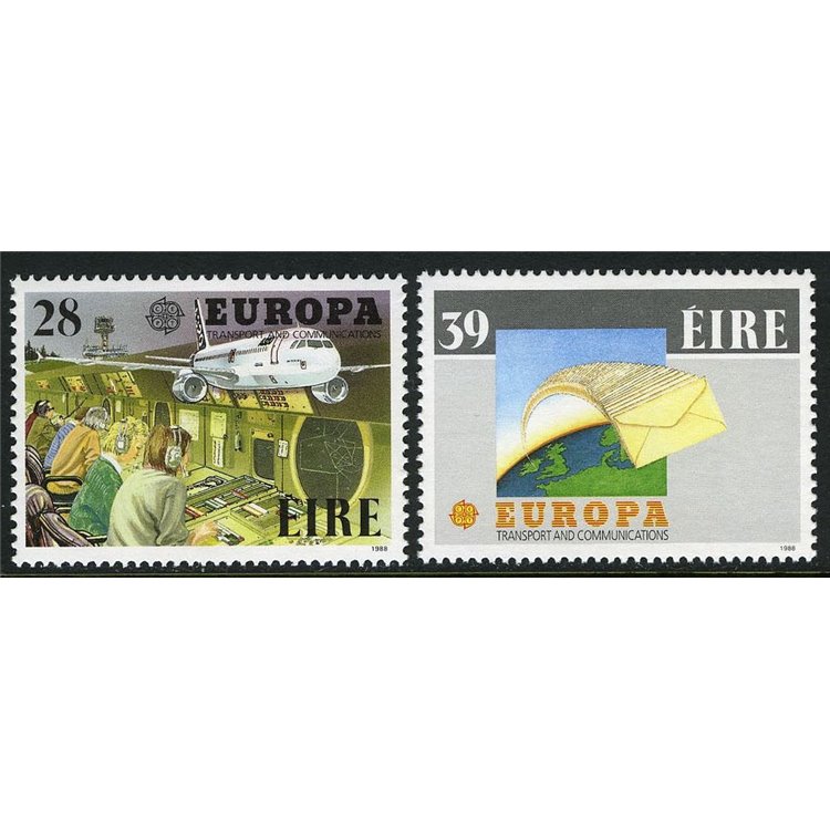 IRELAND 1988 Europe 2v MNH**