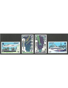 JERSEY 1988 Europe 4v MNH**