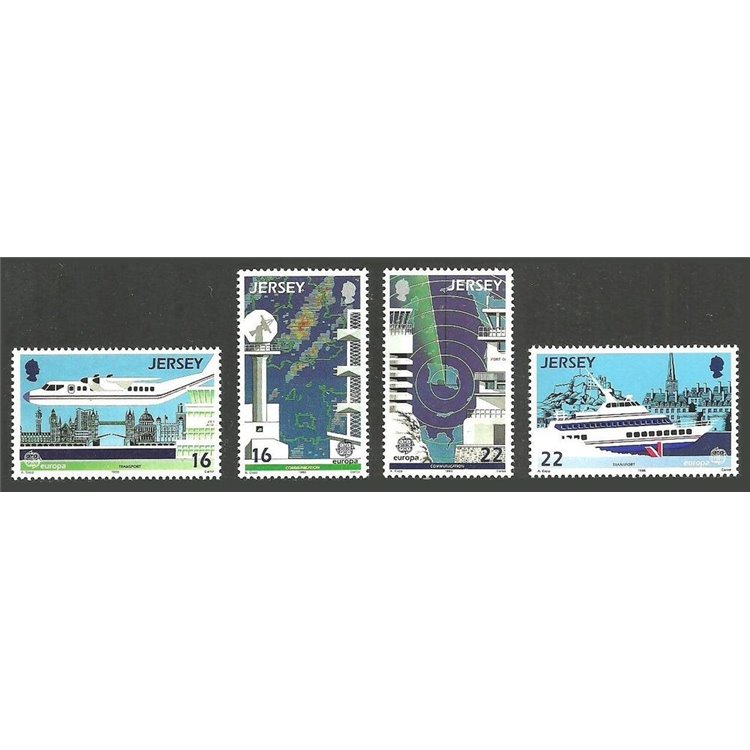 JERSEY 1988 Europa 4v MNH**