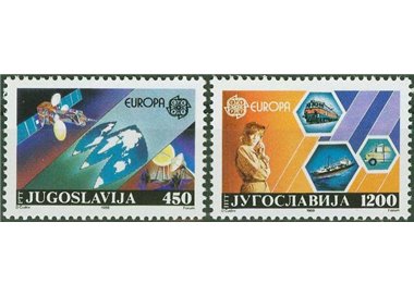YUGOSLAVIA 1988 Europe 2v MNH**
