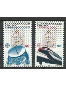 LIECHTENSTEIN 1988 Europa 2v MNH**