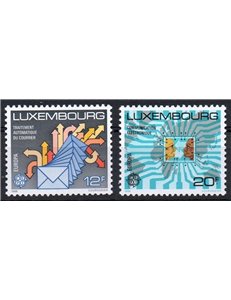 LUSSEMBURGO 1988 Europa 2v MNH**