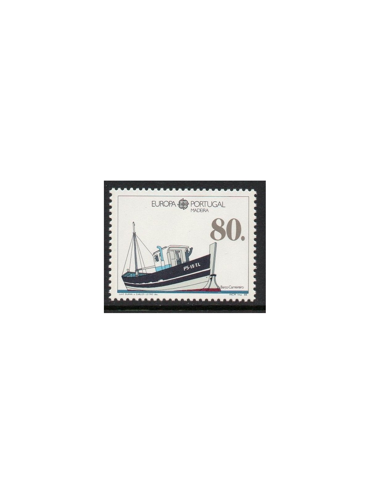 MADERA 1988 Europa MNH**