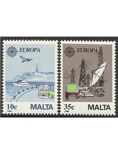 MALTA 1988 Europa 2v MNH**