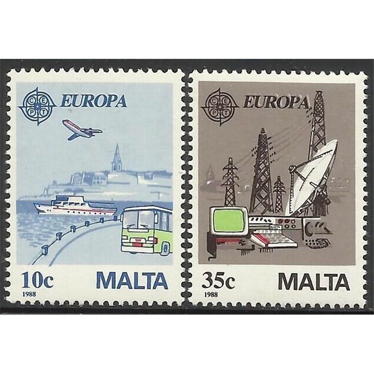 MALTA 1988 Europe 2v MNH**