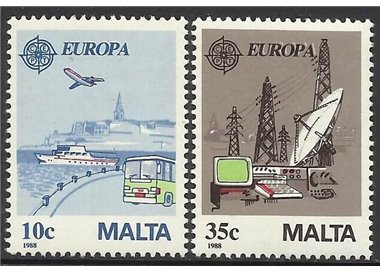 MALTA 1988 Europe 2v MNH**