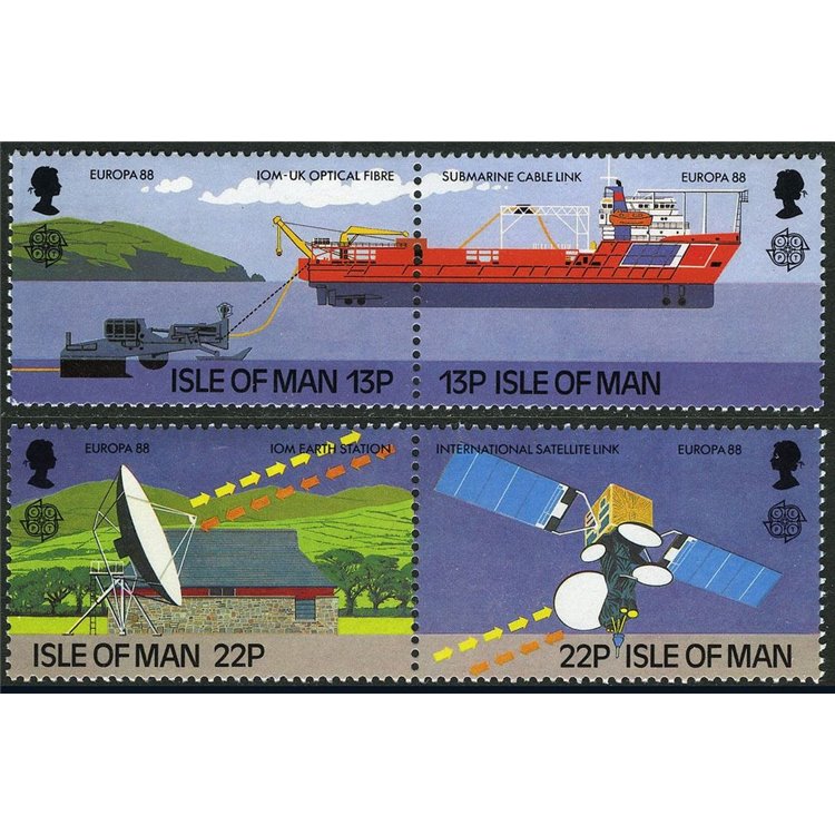 MAN 1988 Europa 4v MNH**