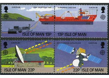 MAN 1988 Europa 4v MNH**