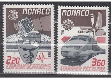 MONACO 1988 Europe 2v MNH**