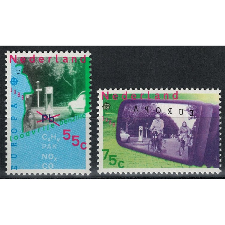 OLANDA 1988 Europa 2v MNH**