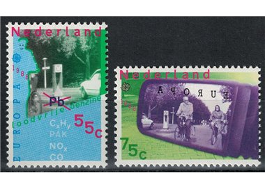OLANDA 1988 Europa 2v MNH**
