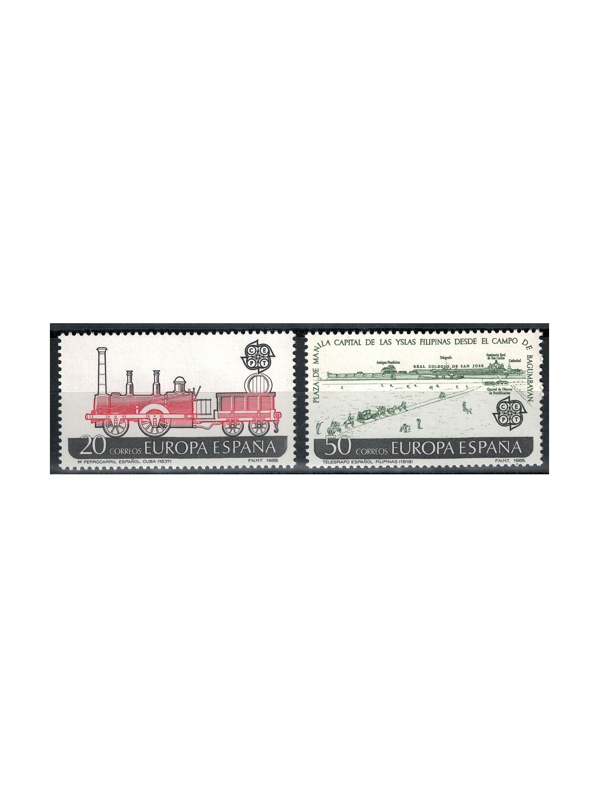 SPAGNA 1988 Europa 2v MNH**