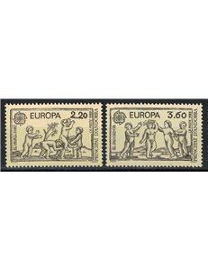 ANDORRA FRANCESE 1989 Europa 2v MNH**