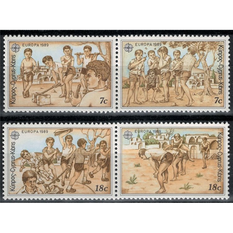 CYPRUS 1989 Europe 4v MNH**