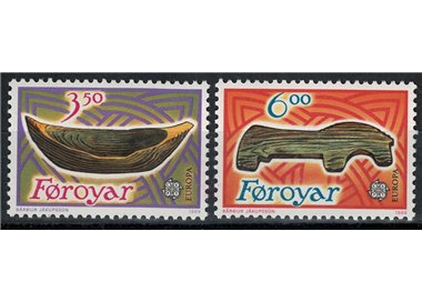 FAEROER 1989 Europa 2v MNH**