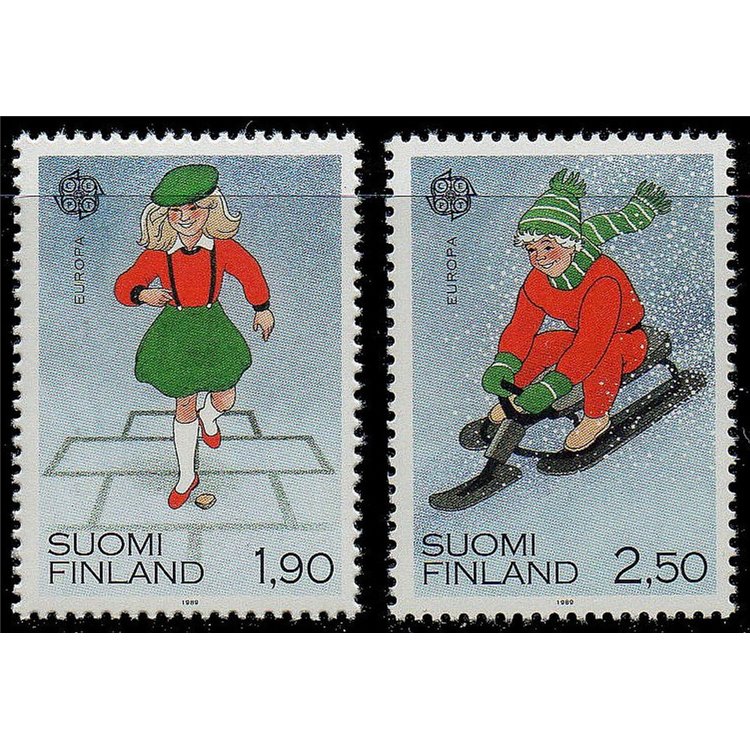 FINLANDIA 1989 Europa 2v MNH**
