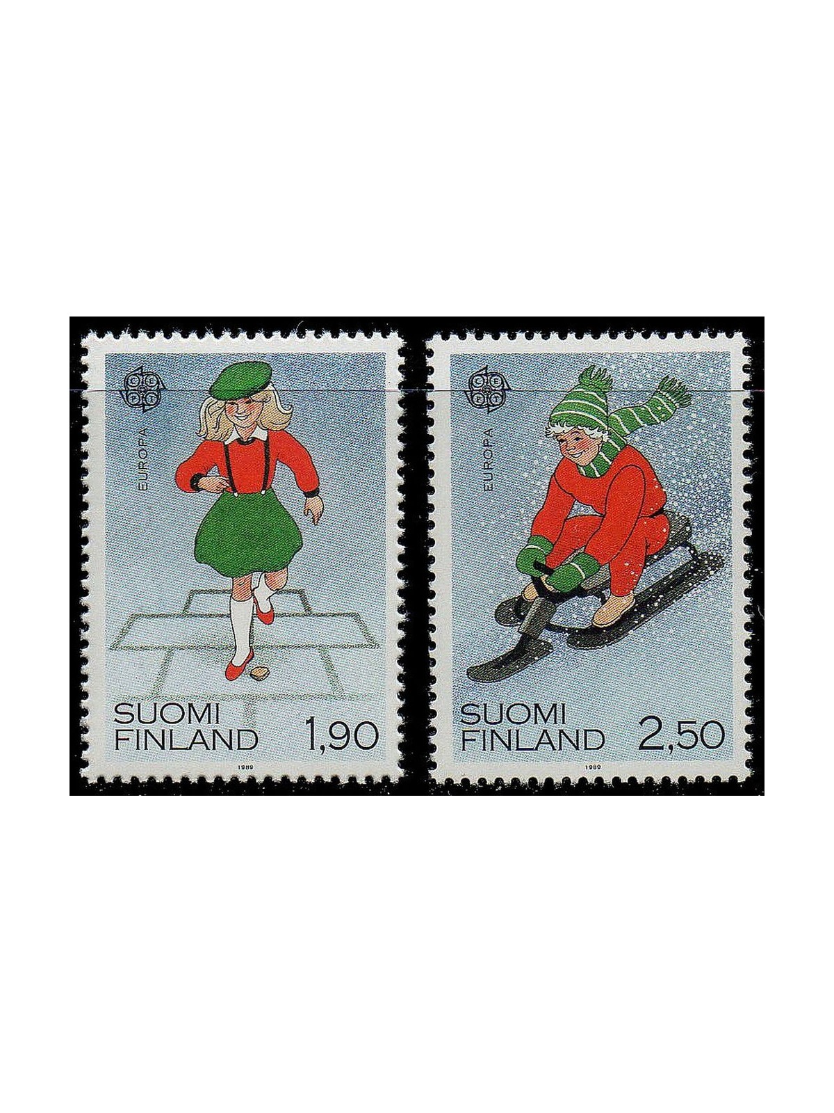 FINLANDIA 1989 Europa 2v MNH**