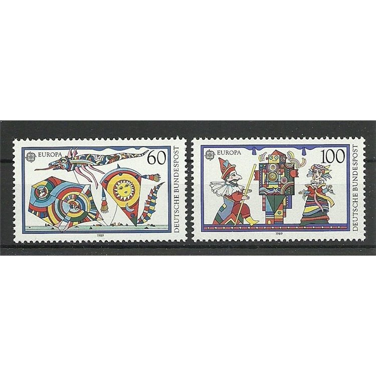 GERMANIA BRD 1989 Europa 2v MNH**