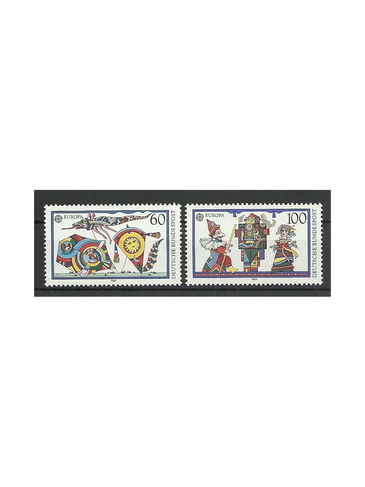 GERMANIA BRD 1989 Europa 2v MNH**