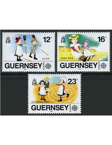 GUERNSEY 1989 Europe 3v MNH**