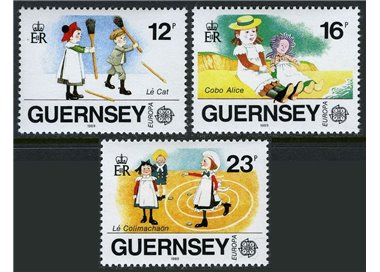 GUERNSEY 1989 Europe 3v MNH**