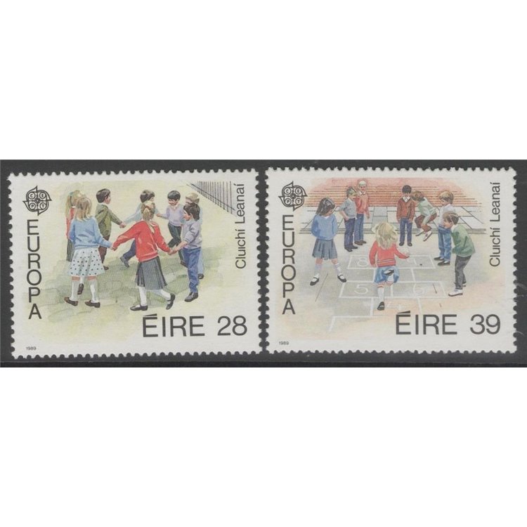 IRLANDA 1989 Europa 2v MNH**