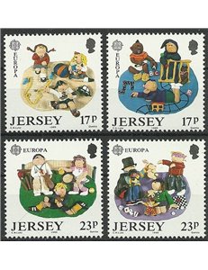 JERSEY 1989 Europa 4v MNH**