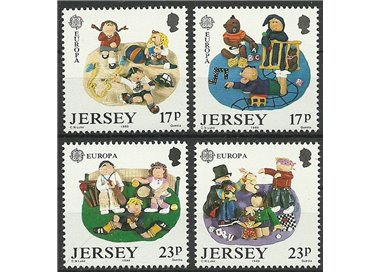 JERSEY 1989 Europe 4v MNH**