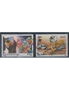 YUGOSLAVIA 1989 Europe 2v MNH**