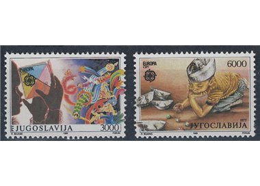 JUGOSLAVIA 1989 Europa 2v MNH**
