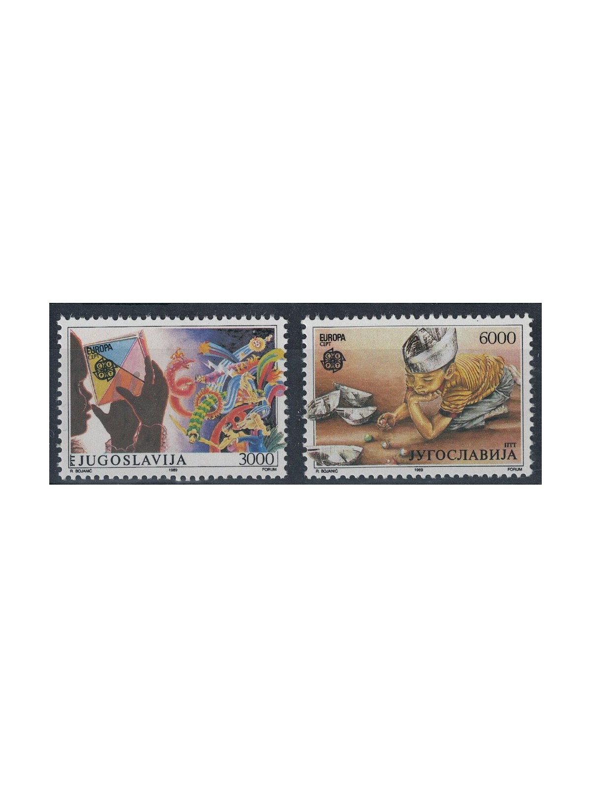 JUGOSLAVIA 1989 Europa 2v MNH**