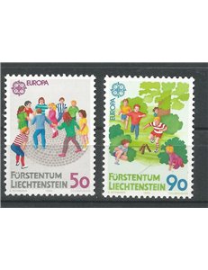 LIECHTENSTEIN 1989 Europa 2v MNH**