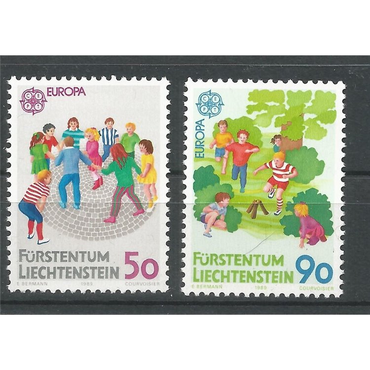 LIECHTENSTEIN 1989 Europe 2v MNH**