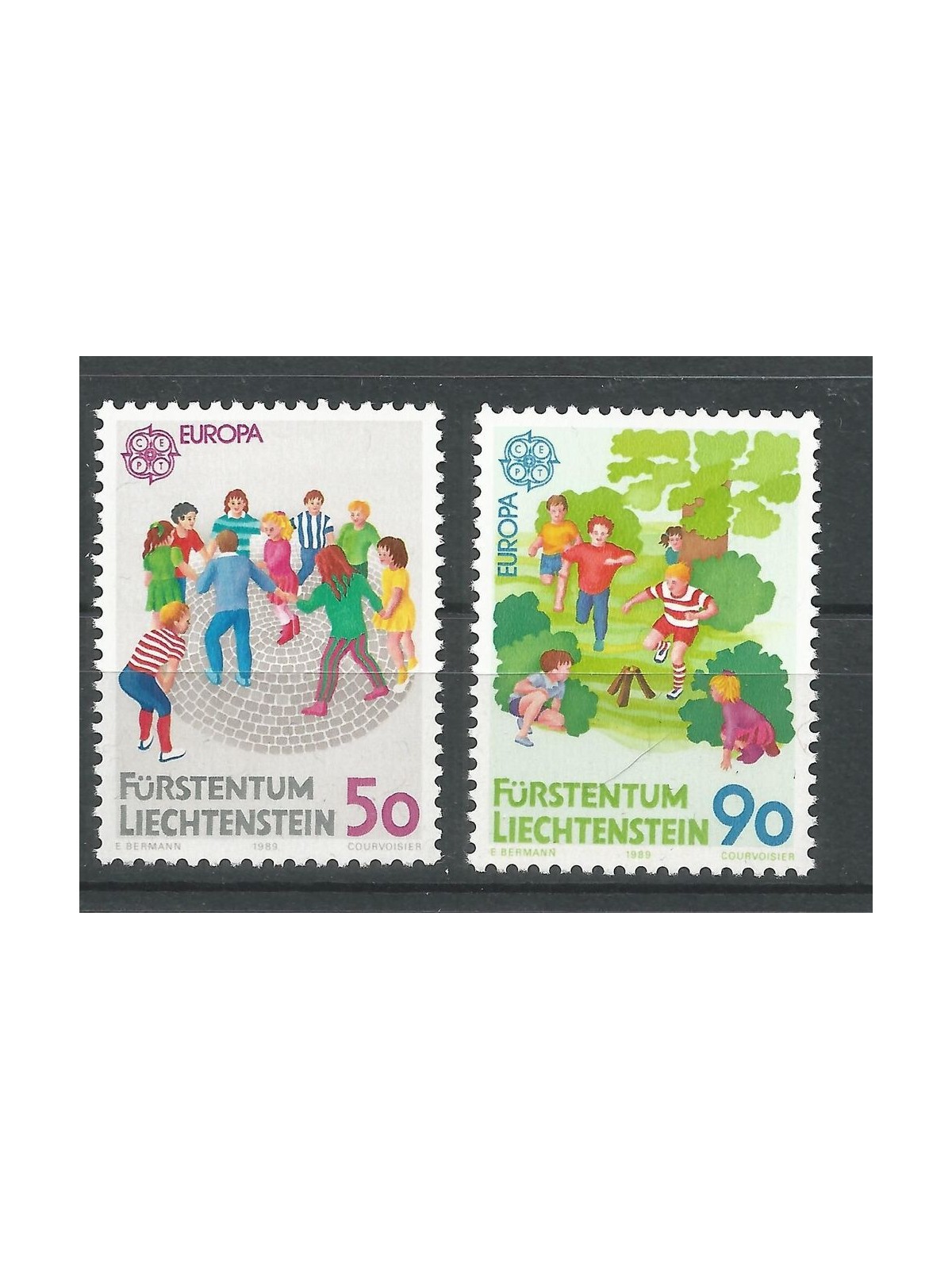 LIECHTENSTEIN 1989 Europe 2v MNH**
