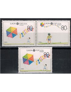 MADERA 1989 Europa 3v MNH**