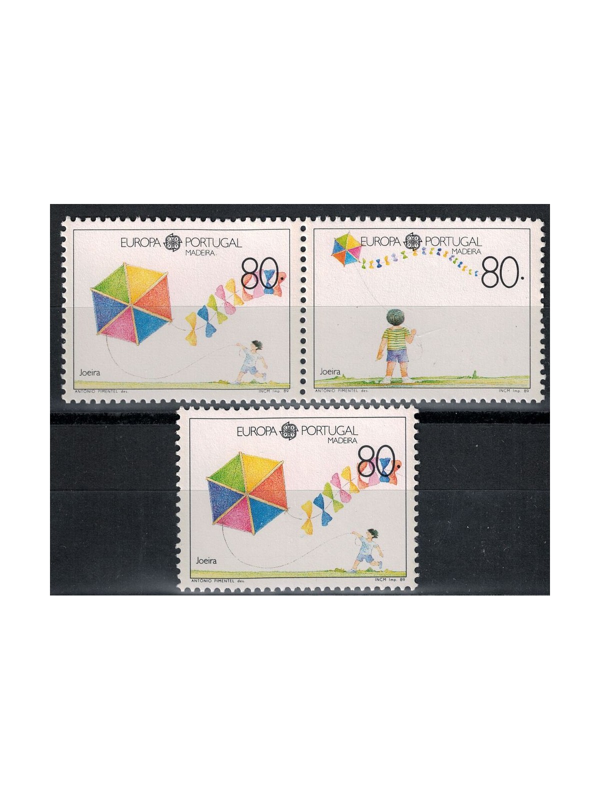 MADERA 1989 Europa 3v MNH**