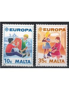 MALTA 1989 Europa 2v MNH**
