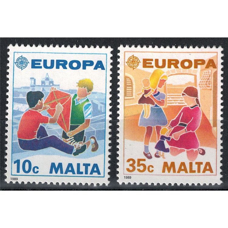 MALTA 1989 Europa 2v MNH**