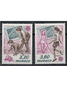 MONACO 1989 Europa 2v MNH**