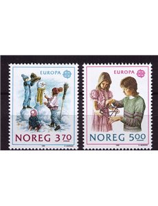 NORVEGIA 1989 Europa 2v MNH**