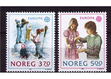 NORVEGIA 1989 Europa 2v MNH**