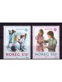 NORWAY 1989 Europe 2v MNH**