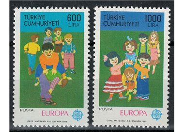 TURCHIA 1989 Europa 2v MNH**